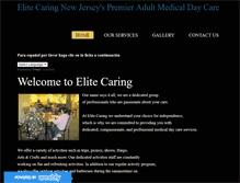 Tablet Screenshot of elitecaring.com